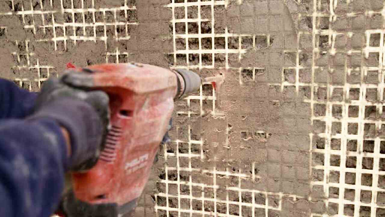 حذف وال پست فلزی در ساختمان و جایگزینی آن با وال مش